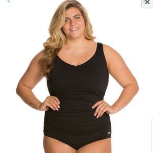 Black Plus Size Speedo Swimsuit  size 22